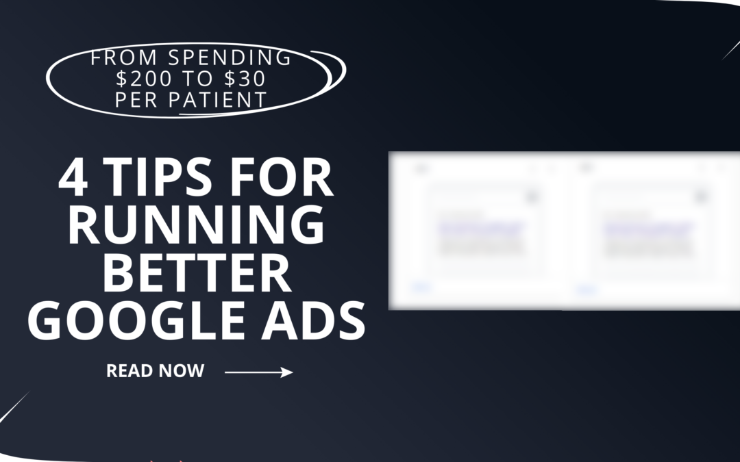 4 Tips for Running Better Local Google Ads