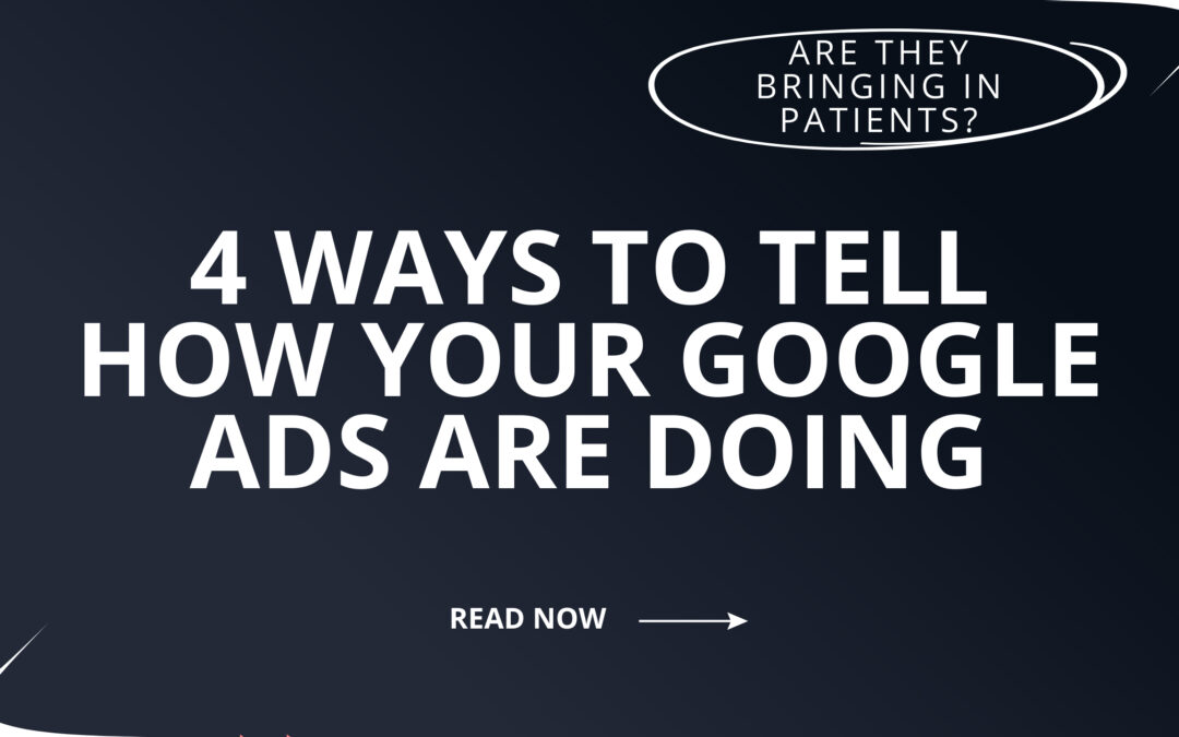 4 Tests to Know How Your Google Ads are Doing